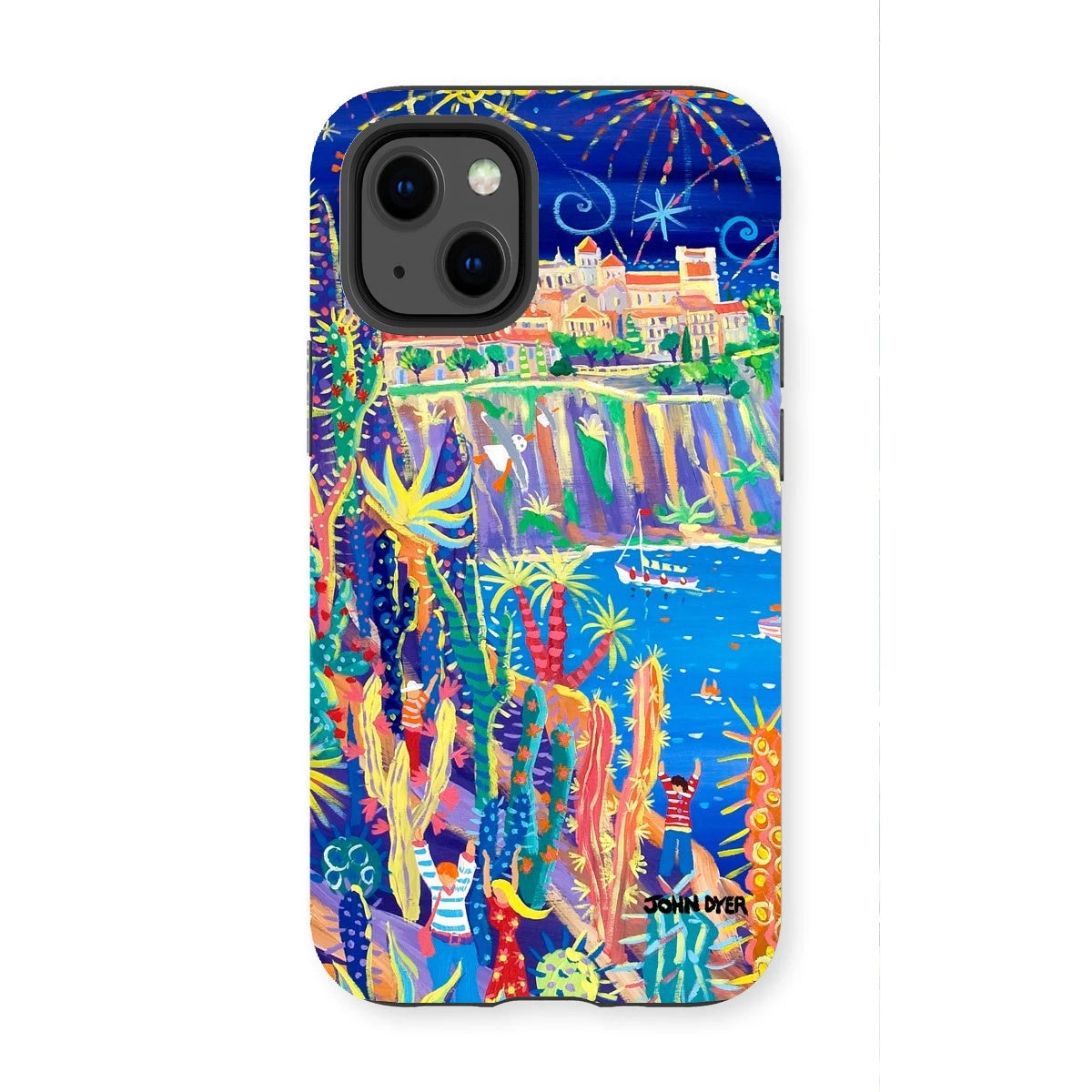 Tough Art Phone Case. Jardin Exotiques, Monaco. Artist John Dyer. Cornwall Art Gallery John Dyer