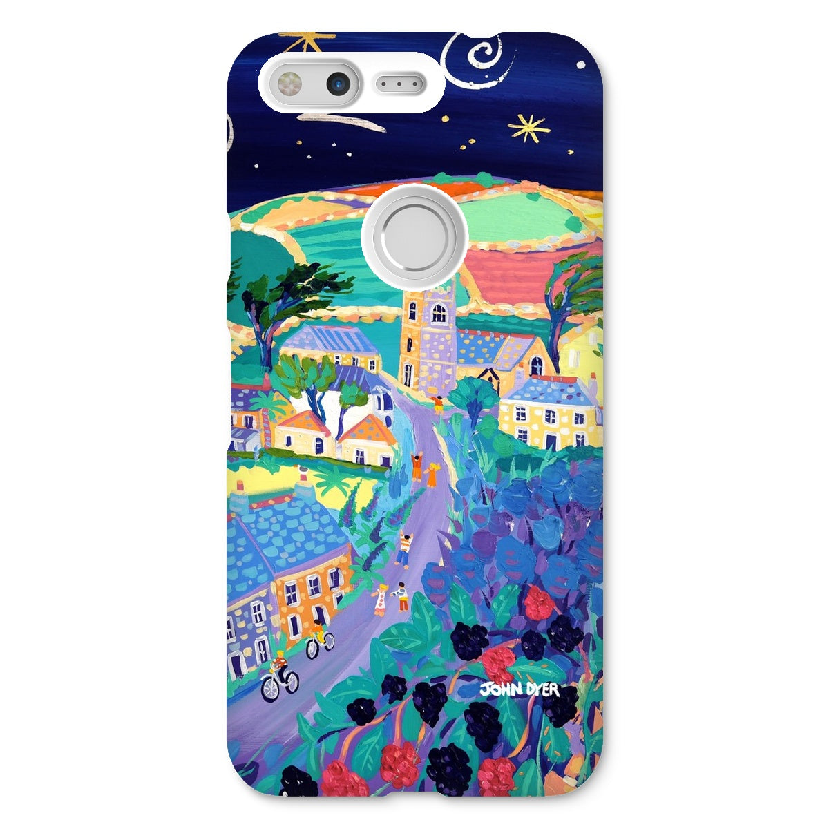 Snap Art iPhone Case. Zennor. Artist John Dyer. Cornwall Art Gallery