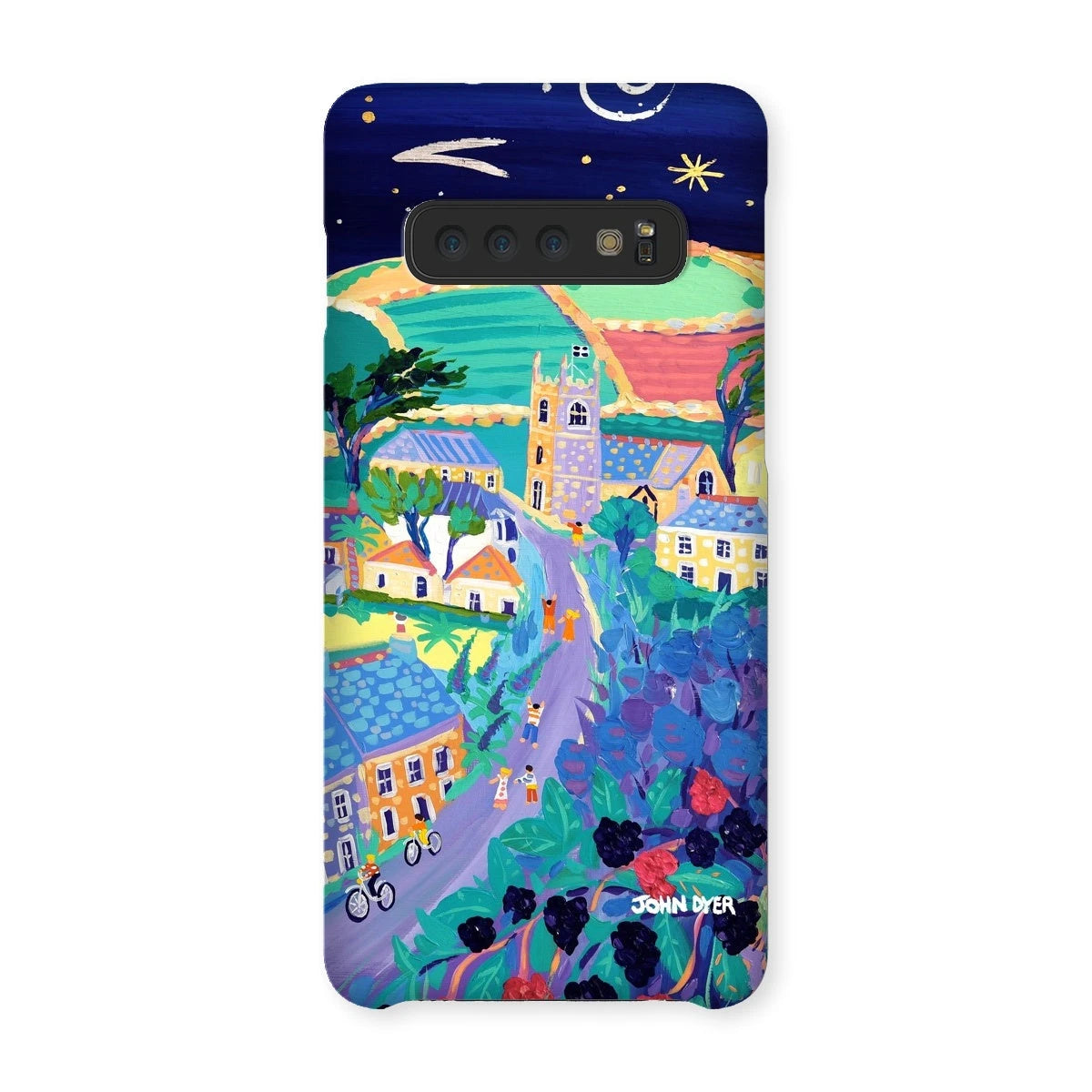 Snap Art iPhone Case. Zennor. Artist John Dyer. Cornwall Art Gallery John Dyer