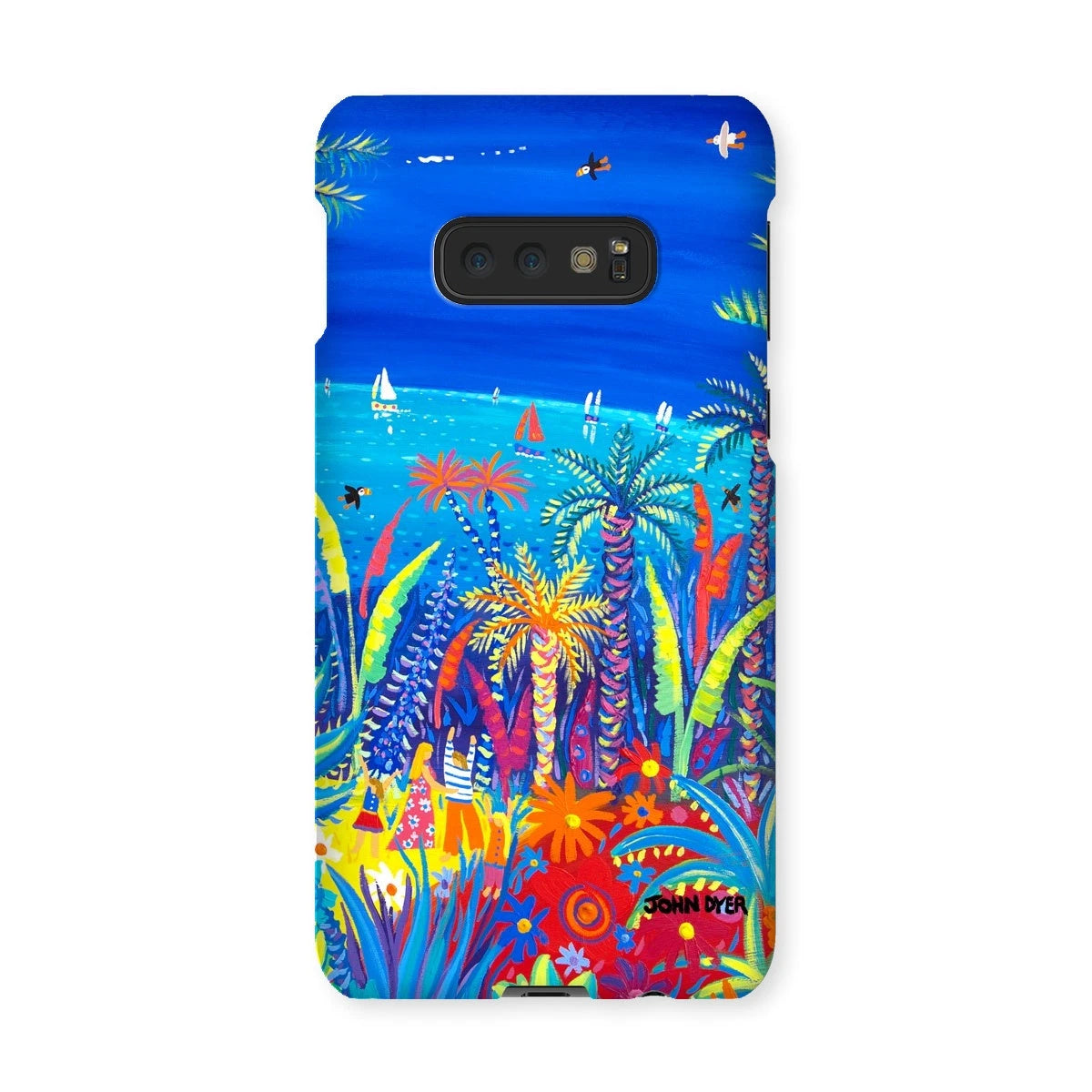 Snap Art Phone Case. Tresco Abbey Gardens. Artist John Dyer. Cornwall Art Gallery John Dyer