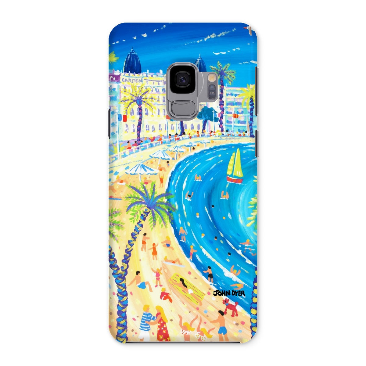 Snap Art Phone Case. Cannes, South of France. Artist John Dyer. Cornwall Art Gallery
