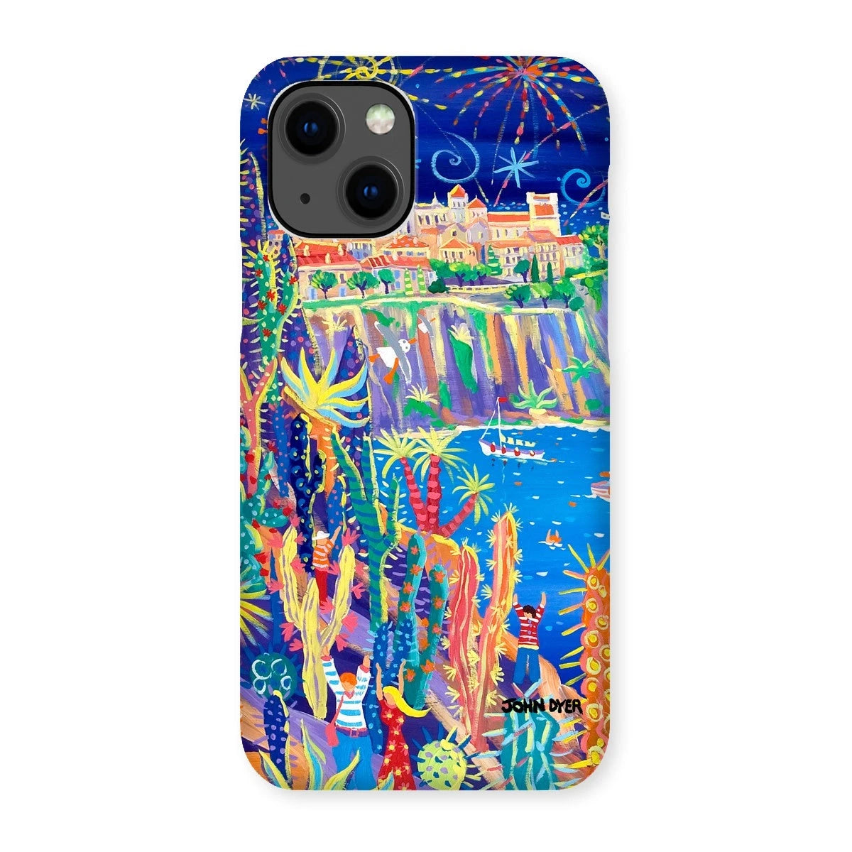Snap Art Phone Case. Jardin Exotiques, Monaco. Artist John Dyer. Cornwall Art Gallery John Dyer