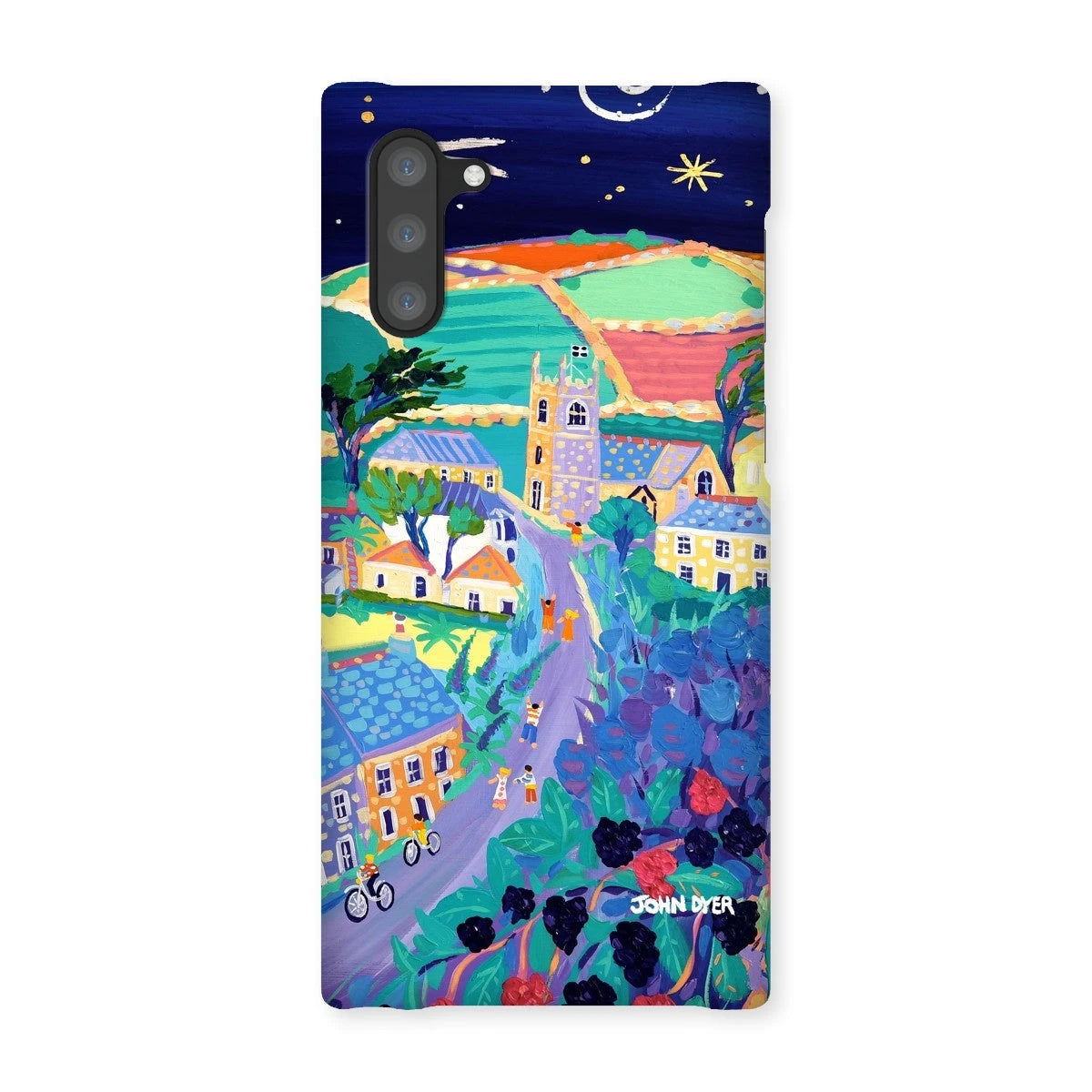 Snap Art iPhone Case. Zennor. Artist John Dyer. Cornwall Art Gallery John Dyer