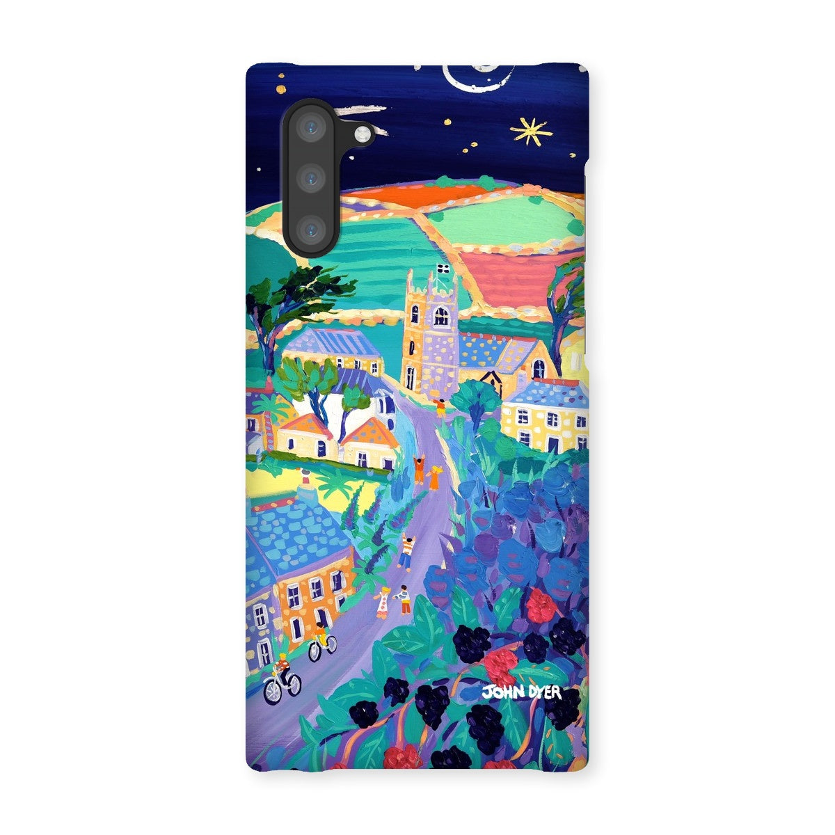 Snap Art iPhone Case. Zennor. Artist John Dyer. Cornwall Art Gallery