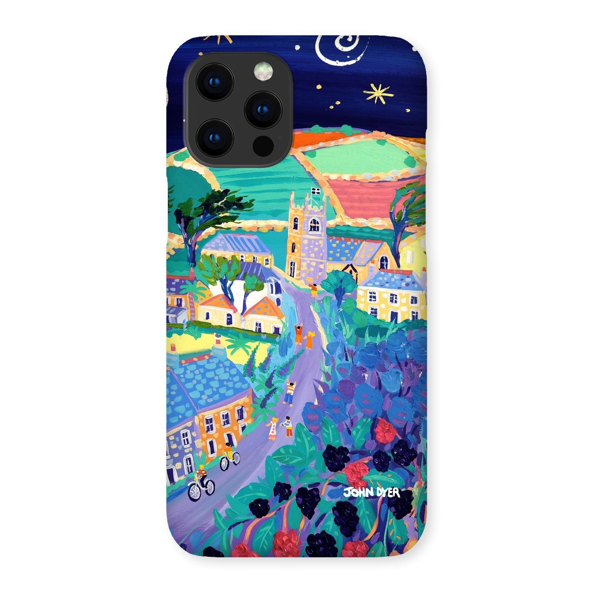 Snap Art iPhone Case. Zennor. Artist John Dyer. Cornwall Art Gallery