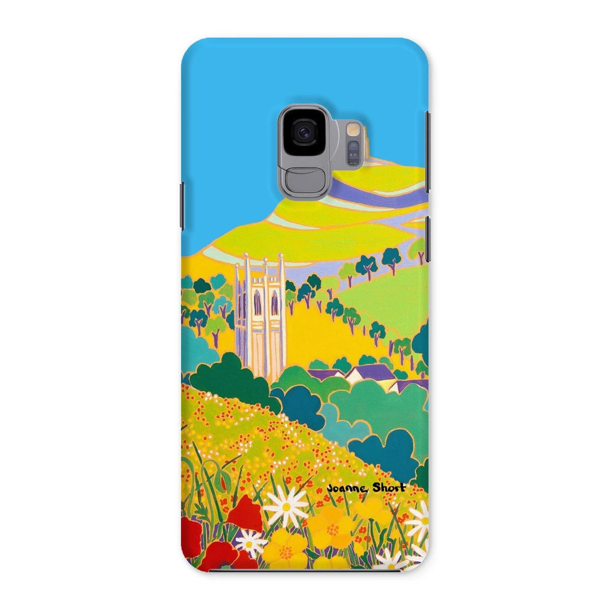 Snap Art Phone Case. Glastonbury Tor, Somerset. Artist Joanne Short. Joanne Short