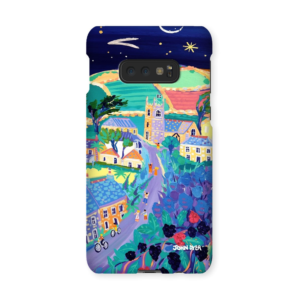 Snap Art iPhone Case. Zennor. Artist John Dyer. Cornwall Art Gallery
