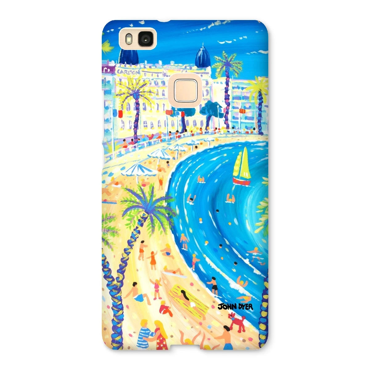 Snap Art Phone Case. Cannes, South of France. Artist John Dyer. Cornwall Art Gallery John Dyer
