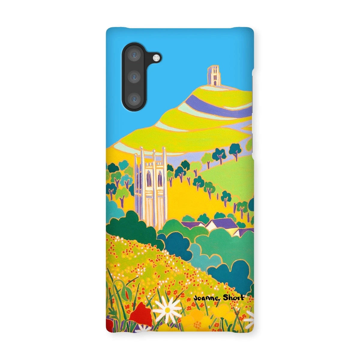 Snap Art Phone Case. Glastonbury Tor, Somerset. Artist Joanne Short. Joanne Short