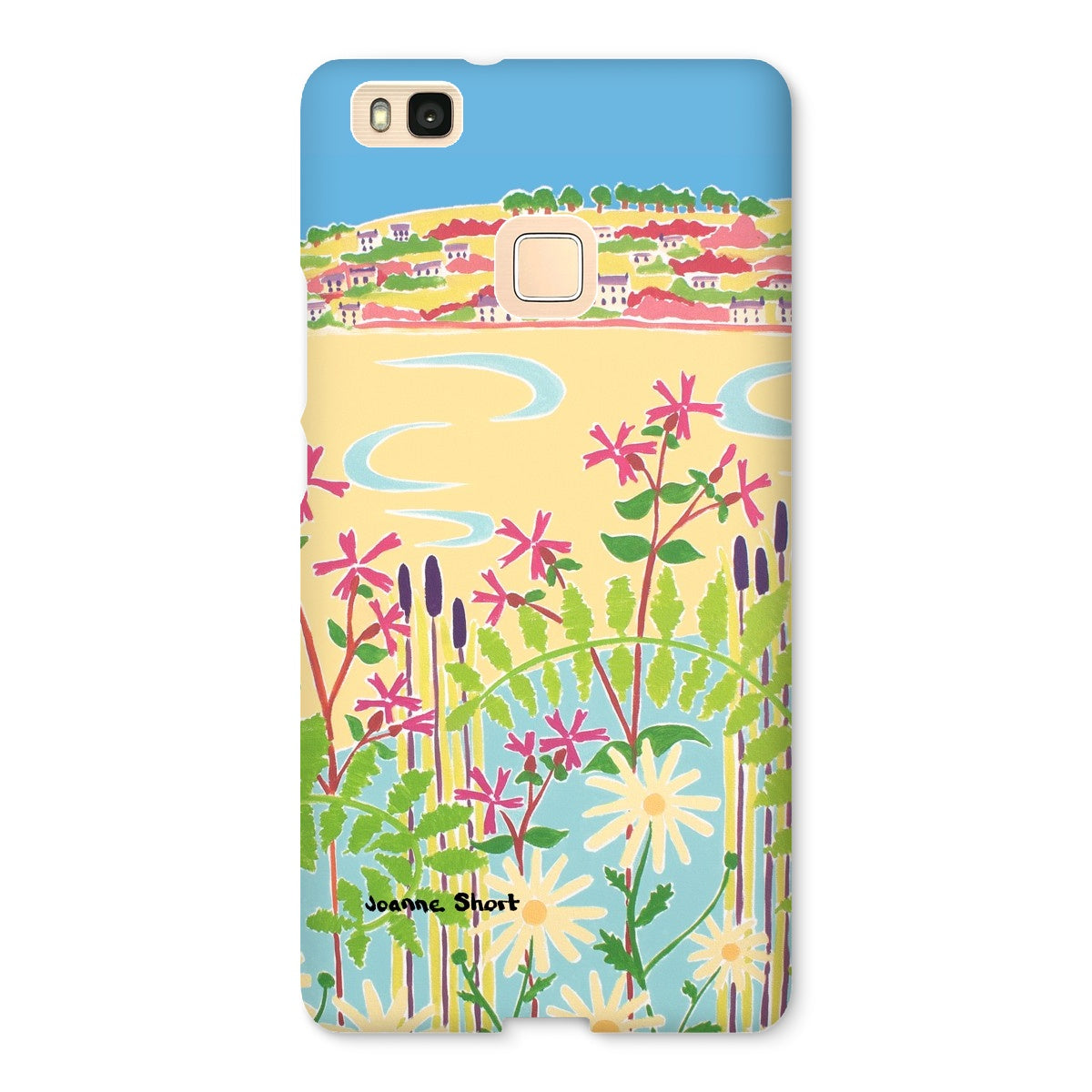 Snap Art Phone Case. Camel Estuary, Rock, Padstow. Artist Joanne Short. Cornwall Art Gallery Joanne Short