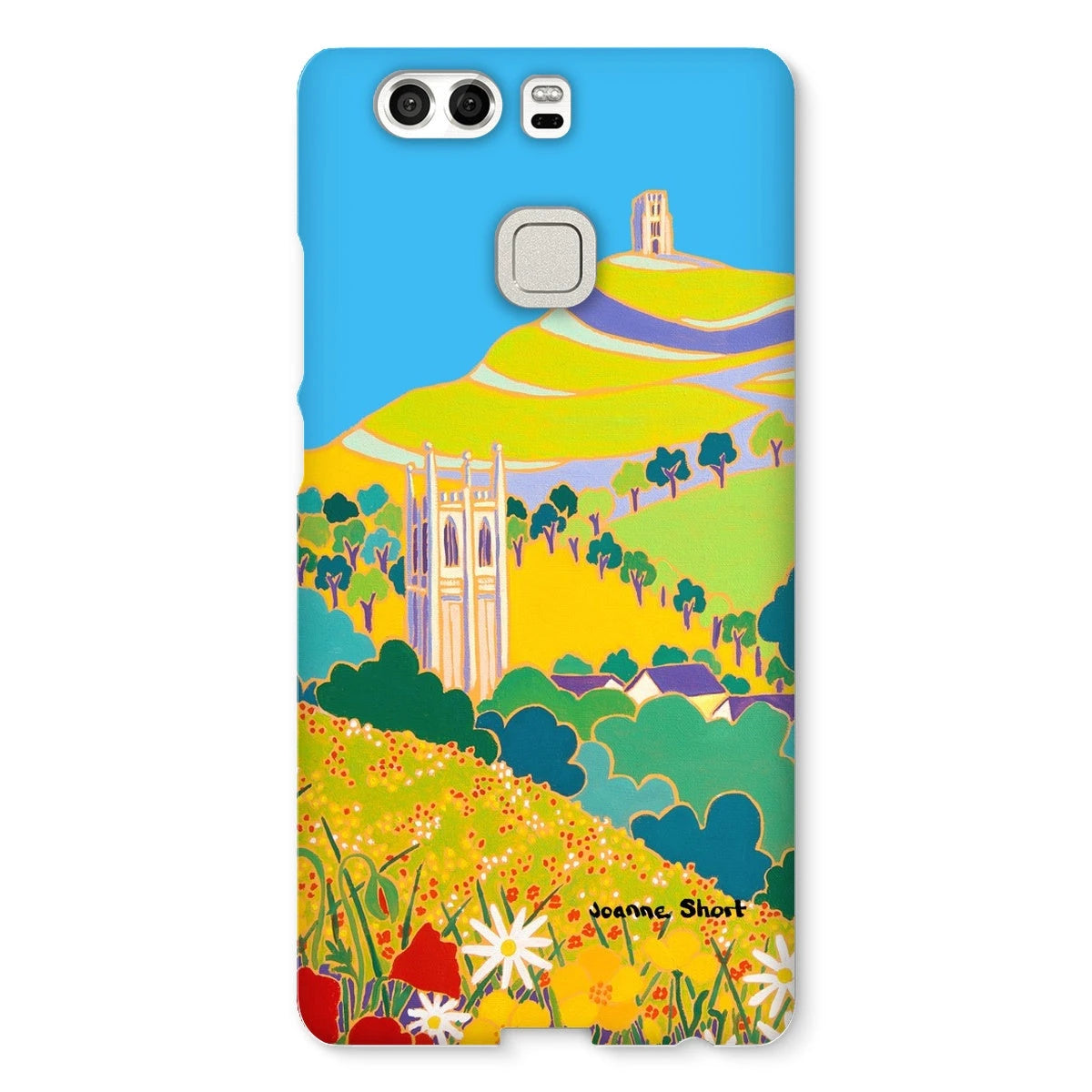 Snap Art Phone Case. Glastonbury Tor, Somerset. Artist Joanne Short. Joanne Short
