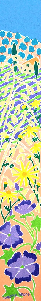 Original Painting by Joanne Short. A Slice of Italy, Tuscany