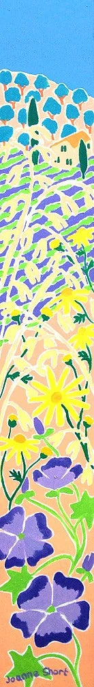 Original Painting by Joanne Short. A Slice of Italy, Tuscany Joanne Short