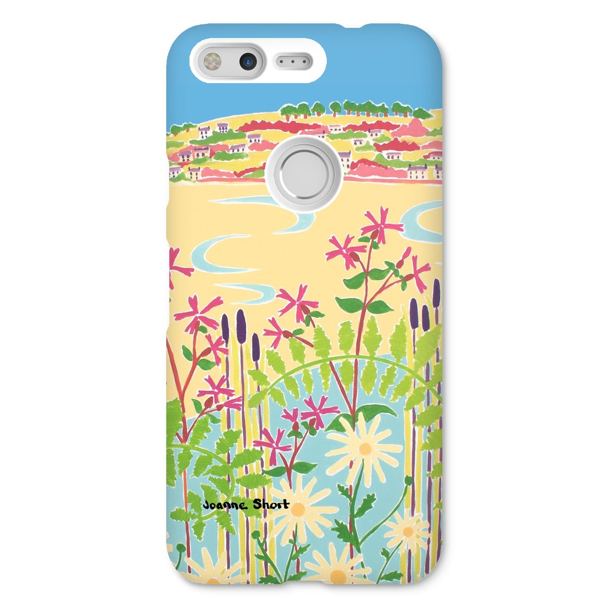 Snap Art Phone Case. Camel Estuary, Rock, Padstow. Artist Joanne Short. Cornwall Art Gallery