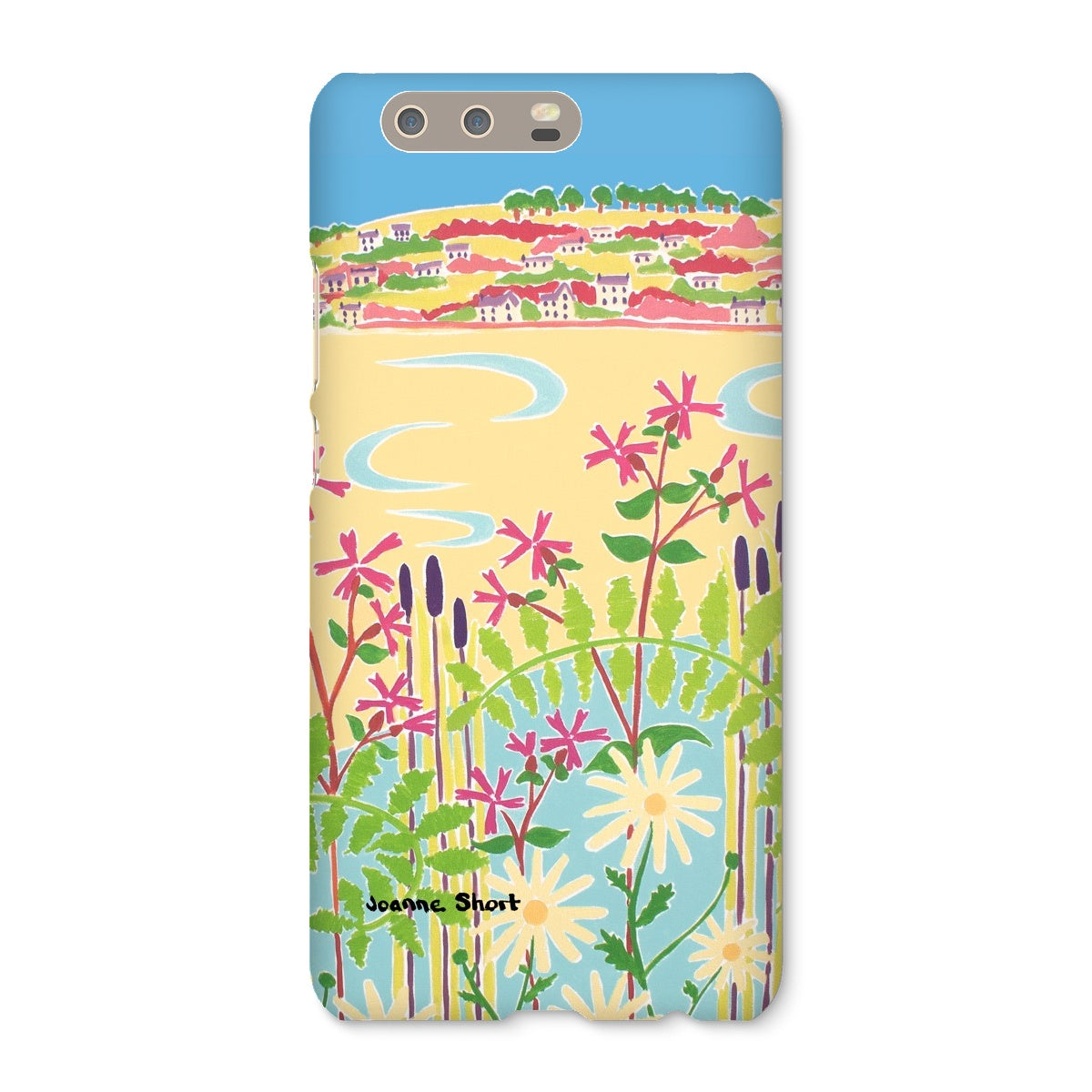 Snap Art Phone Case. Camel Estuary, Rock, Padstow. Artist Joanne Short. Cornwall Art Gallery