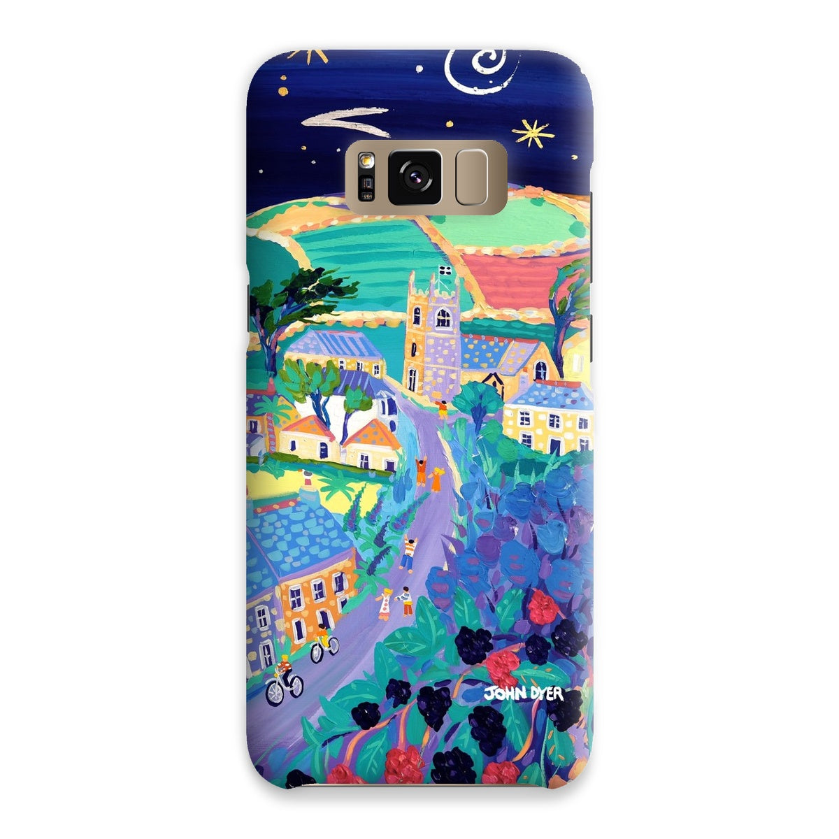 Snap Art iPhone Case. Zennor. Artist John Dyer. Cornwall Art Gallery
