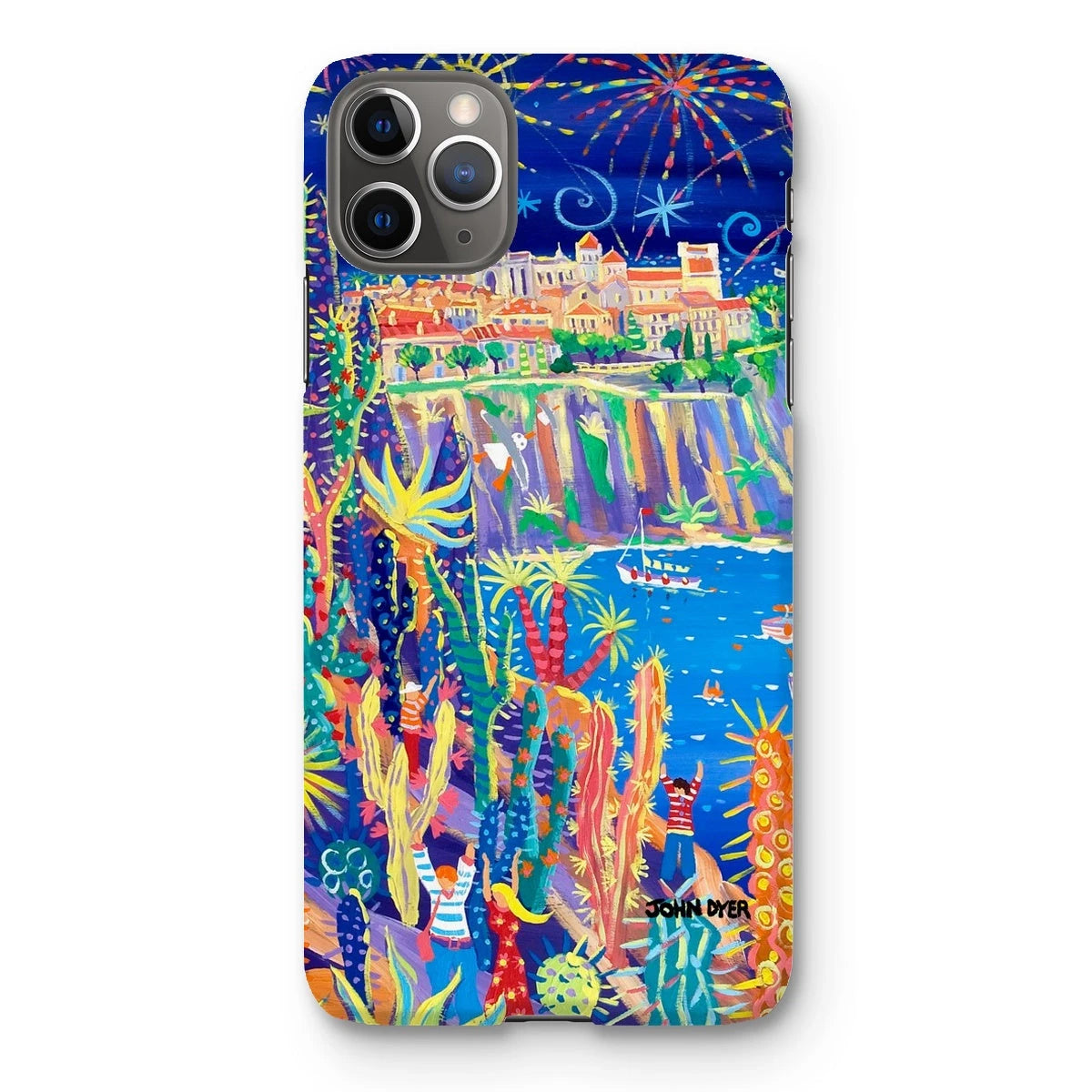 Snap Art Phone Case. Jardin Exotiques, Monaco. Artist John Dyer. Cornwall Art Gallery John Dyer