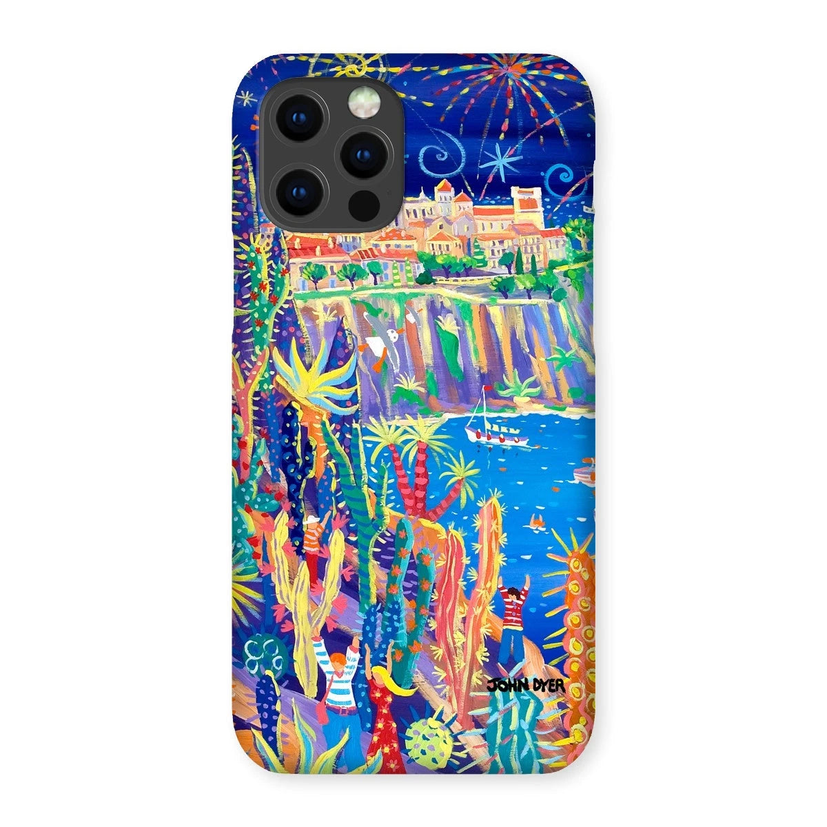 Snap Art Phone Case. Jardin Exotiques, Monaco. Artist John Dyer. Cornwall Art Gallery John Dyer