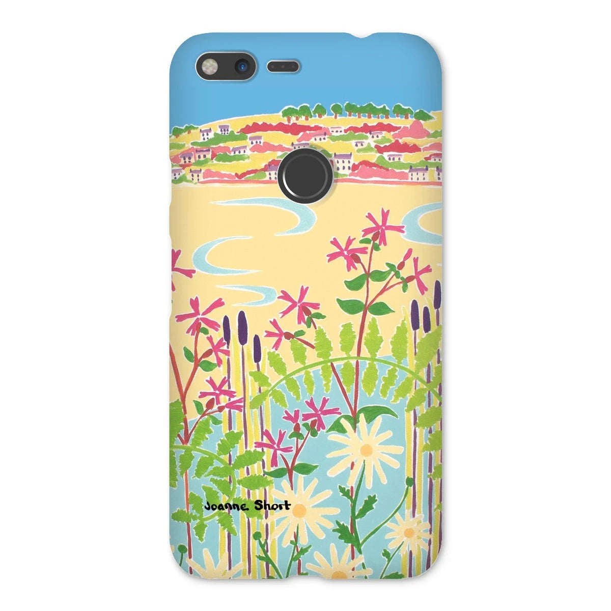 Snap Art Phone Case. Camel Estuary, Rock, Padstow. Artist Joanne Short. Cornwall Art Gallery Joanne Short