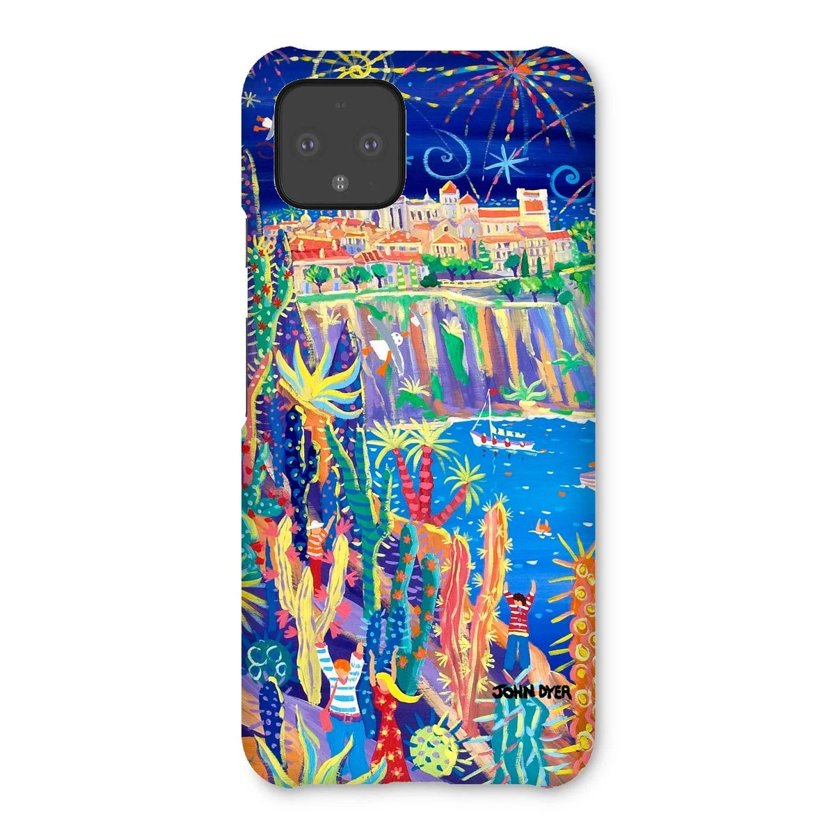 Snap Art Phone Case. Jardin Exotiques, Monaco. Artist John Dyer. Cornwall Art Gallery John Dyer