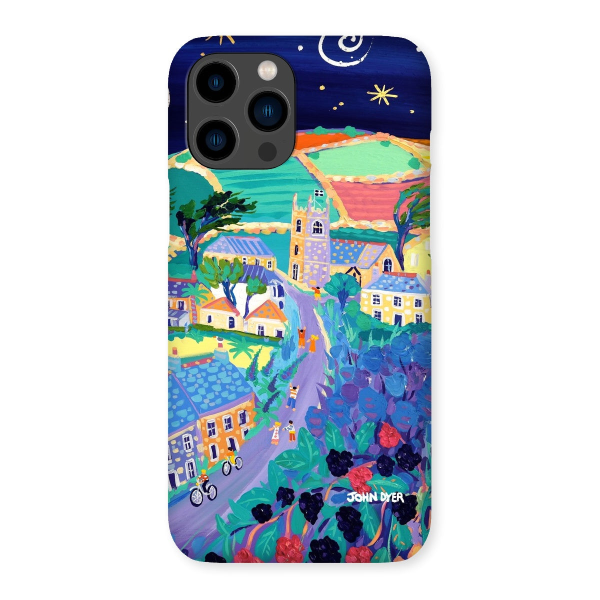 Snap Art iPhone Case. Zennor. Artist John Dyer. Cornwall Art Gallery