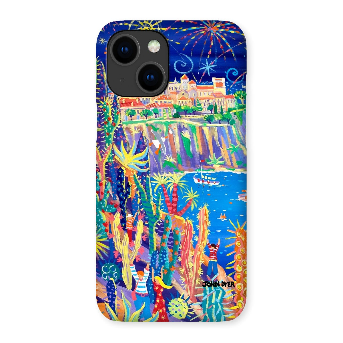 Snap Art Phone Case. Jardin Exotiques, Monaco. Artist John Dyer. Cornwall Art Gallery