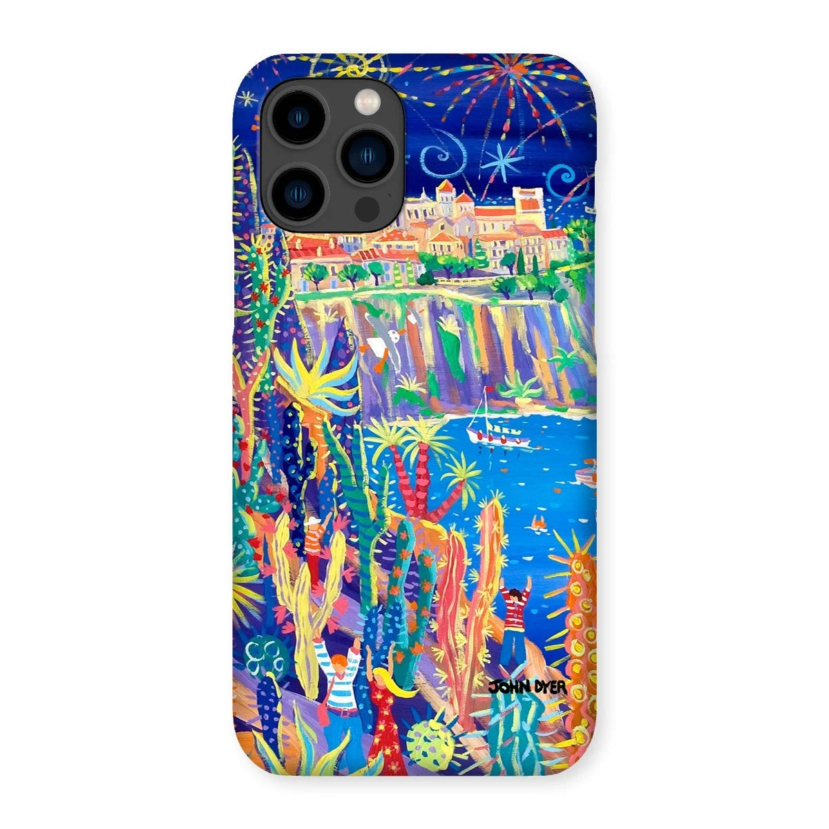 Snap Art Phone Case. Jardin Exotiques, Monaco. Artist John Dyer. Cornwall Art Gallery John Dyer