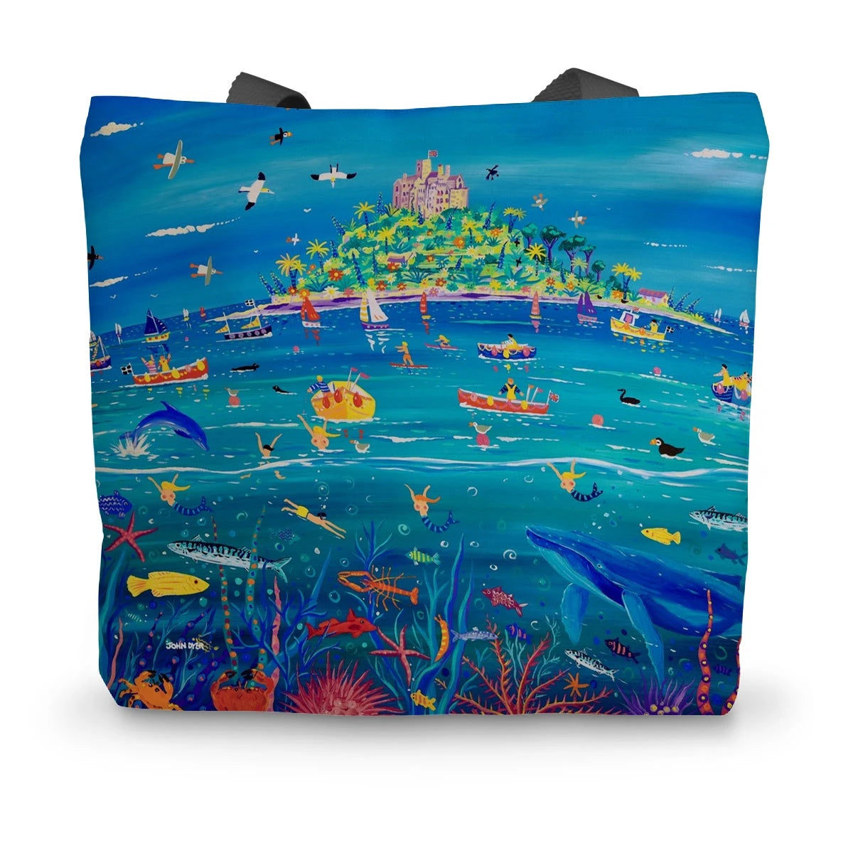 Underwater wonders by John Dyer Canvas Tote Bag John Dyer
