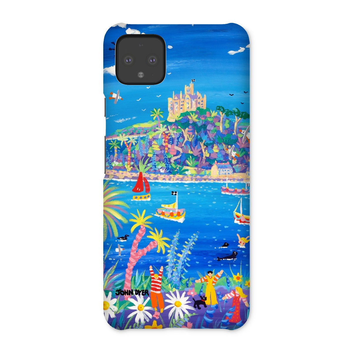 Snap Art Phone Case. St Michael's Mount. Artist John Dyer. Cornwall Art Gallery