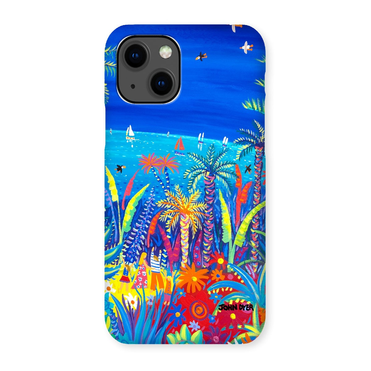 Snap Art Phone Case. Tresco Abbey Gardens. Artist John Dyer. Cornwall Art Gallery