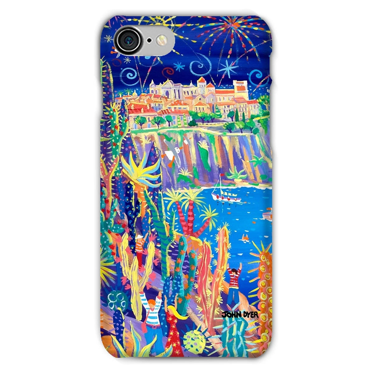 Snap Art Phone Case. Jardin Exotiques, Monaco. Artist John Dyer. Cornwall Art Gallery John Dyer