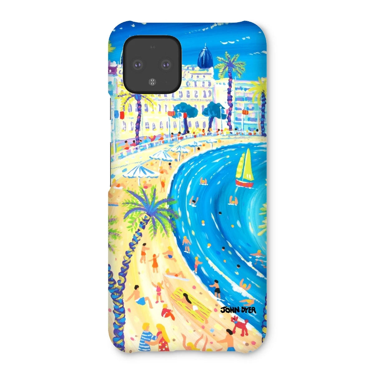 Snap Art Phone Case. Cannes, South of France. Artist John Dyer. Cornwall Art Gallery John Dyer