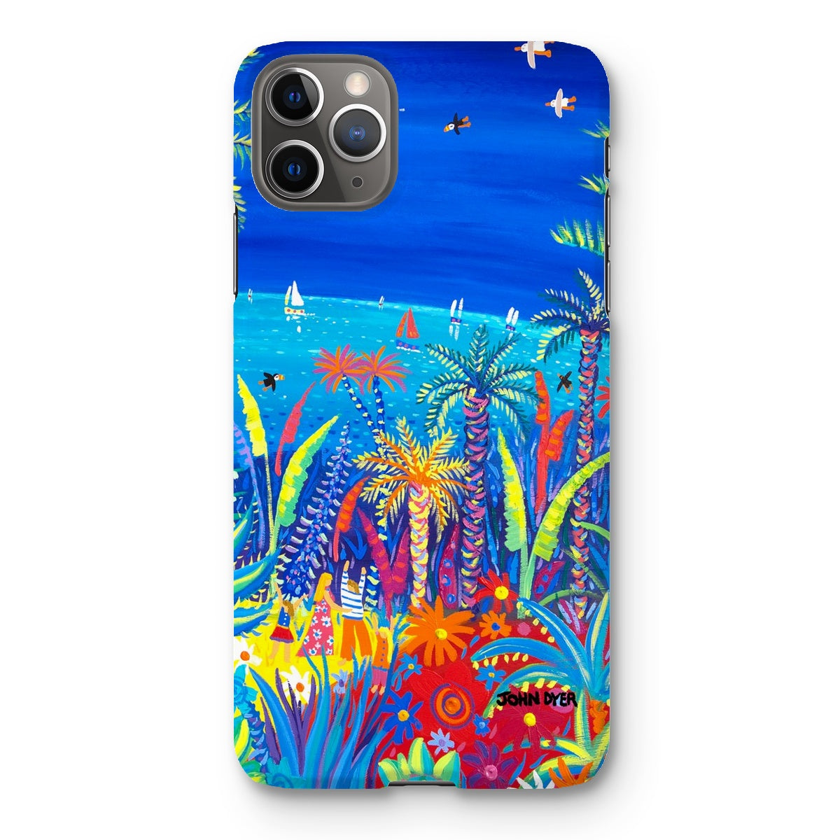 Snap Art Phone Case. Tresco Abbey Gardens. Artist John Dyer. Cornwall Art Gallery