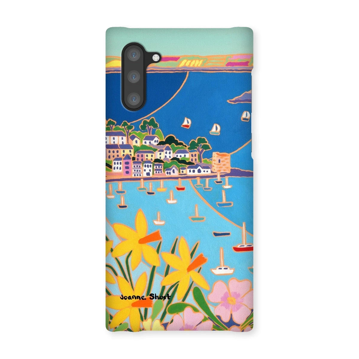 Snap Art Phone Case. Polruan, Fowey River. Artist Joanne Short. Cornwall Art Gallery Joanne Short
