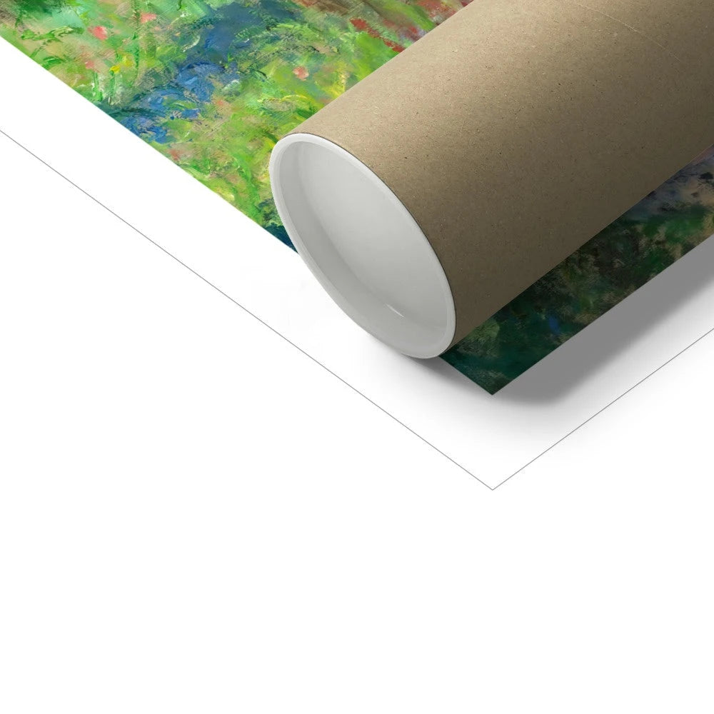 'The Artist's Garden at Vétheuil' by Claude Monet. Open Edition Fine Art Print. Historic Art Claude Monet