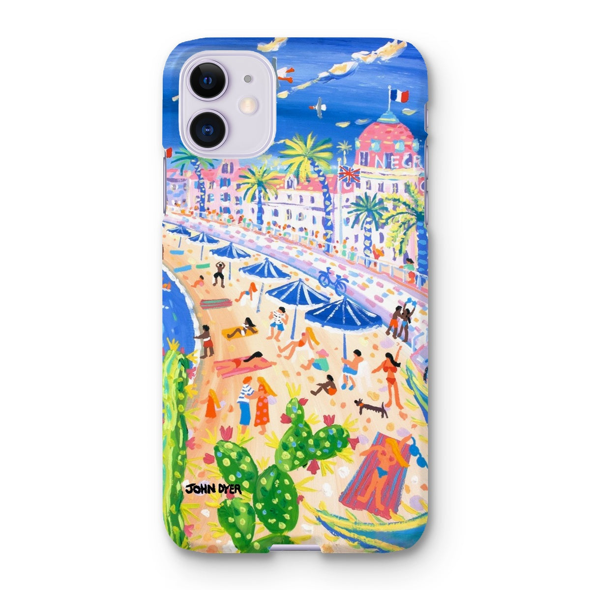 Snap Art Phone Case. Nice, South of France. Artist John Dyer. French Art Gallery