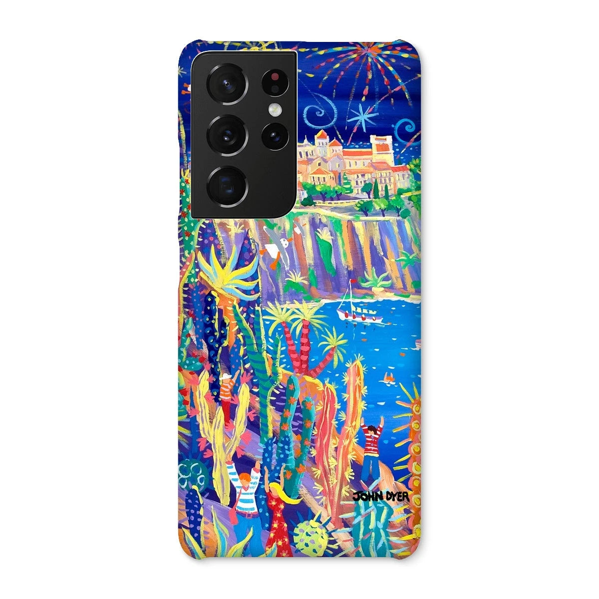 Snap Art Phone Case. Jardin Exotiques, Monaco. Artist John Dyer. Cornwall Art Gallery John Dyer