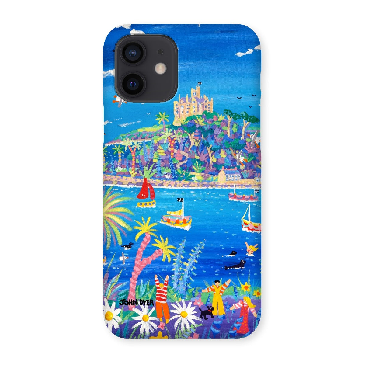 Snap Art Phone Case. St Michael's Mount. Artist John Dyer. Cornwall Art Gallery