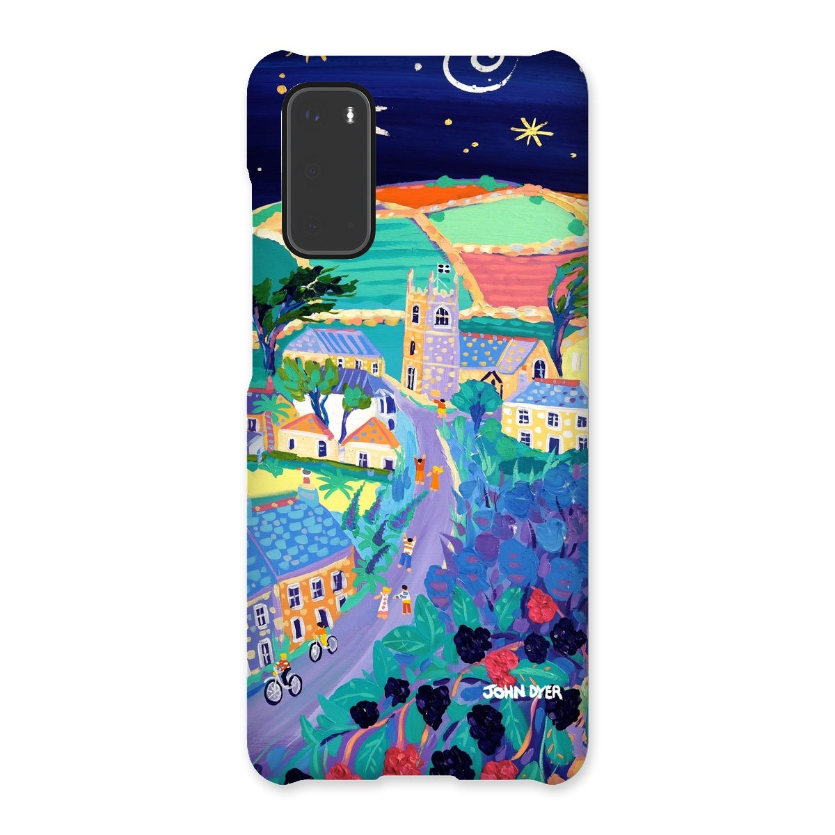 Snap Art iPhone Case. Zennor. Artist John Dyer. Cornwall Art Gallery
