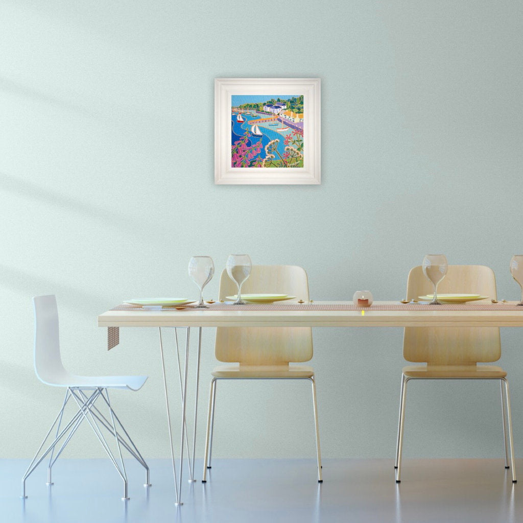 Joanne Short Painting. Wild Flowers at the Pandora Inn.
12 x 12 inches, oil on canvas