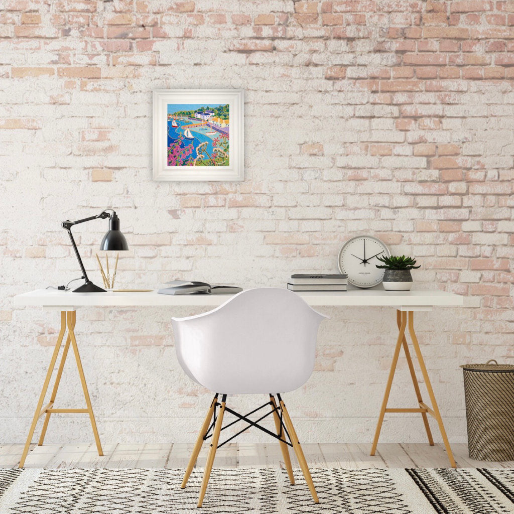 Joanne Short Painting. Wild Flowers at the Pandora Inn.
12 x 12 inches, oil on canvas