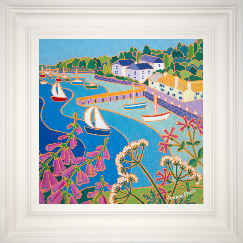 Joanne Short Painting. Wild Flowers at the Pandora Inn.
12 x 12 inches, oil on canvas