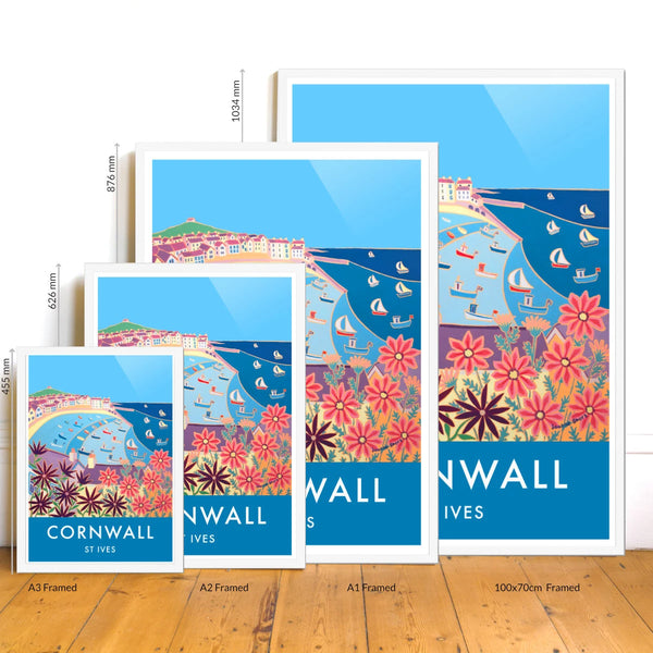 St Ives Poster Print | Joanne Short | John Dyer Gallery