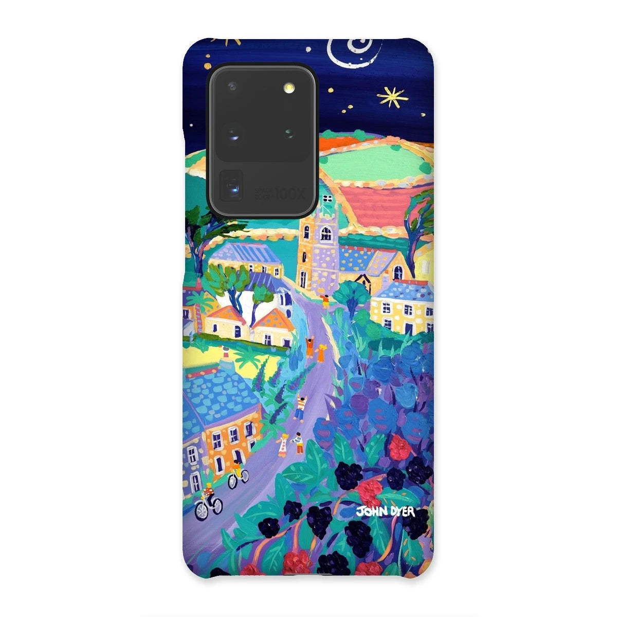 Snap Art iPhone Case. Zennor. Artist John Dyer. Cornwall Art Gallery John Dyer
