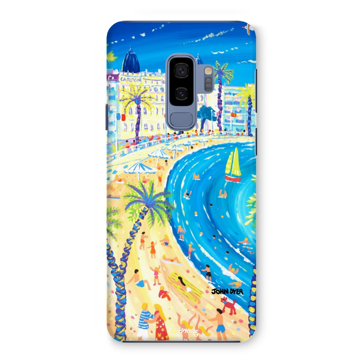 Snap Art Phone Case. Cannes, South of France. Artist John Dyer. Cornwall Art Gallery