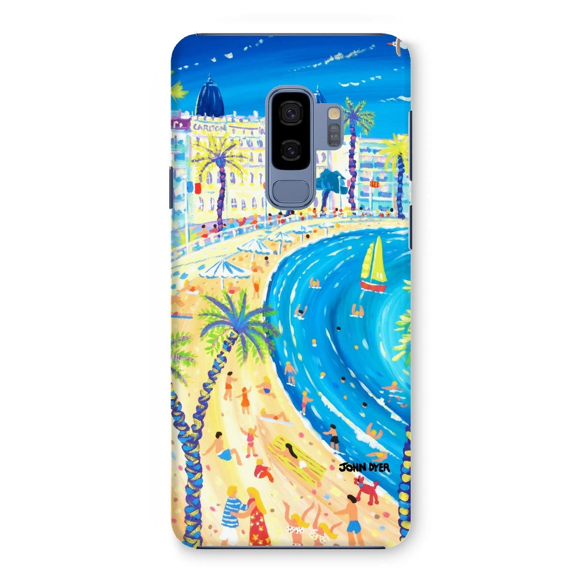 Snap Art Phone Case. Cannes, South of France. Artist John Dyer. Cornwall Art Gallery John Dyer