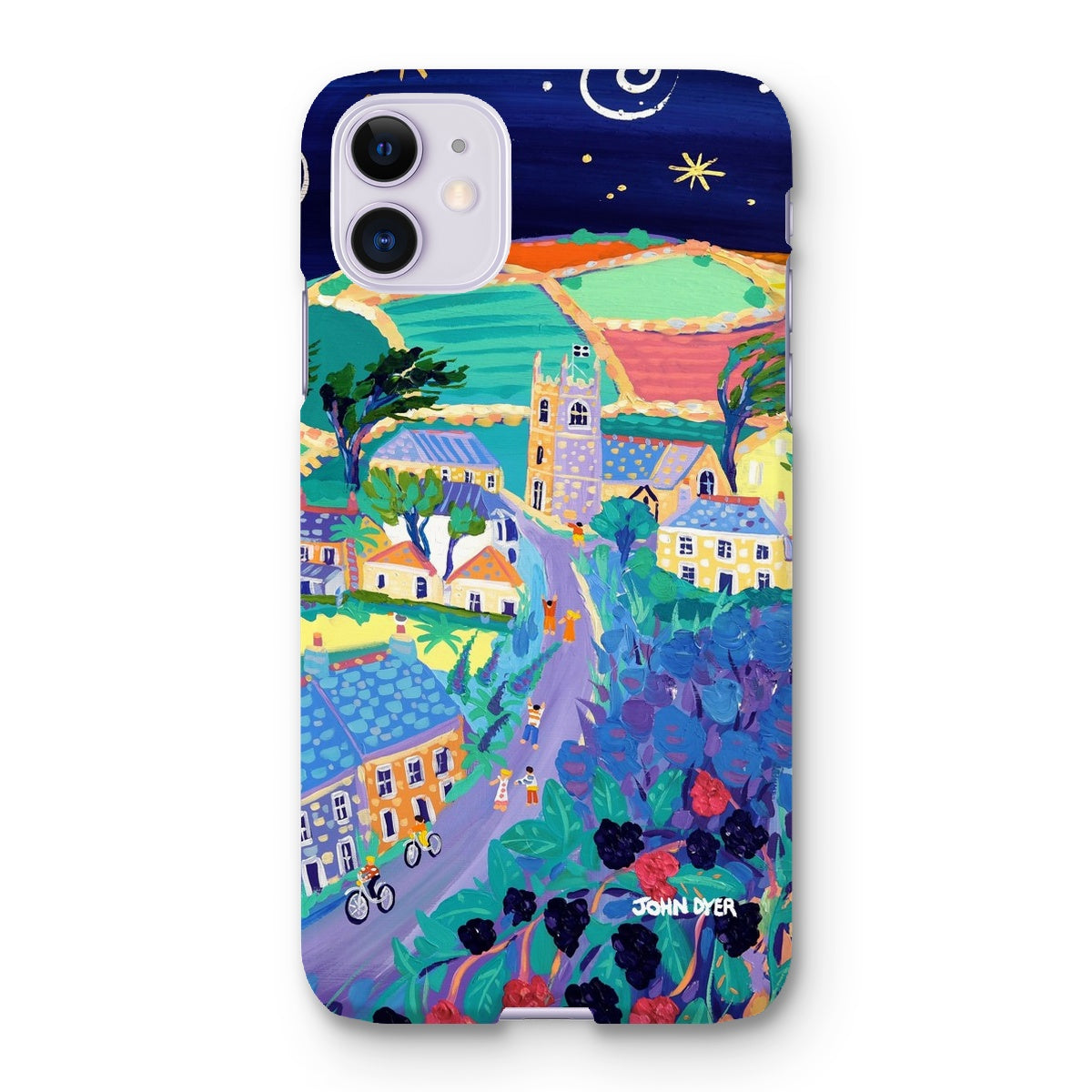 Snap Art iPhone Case. Zennor. Artist John Dyer. Cornwall Art Gallery