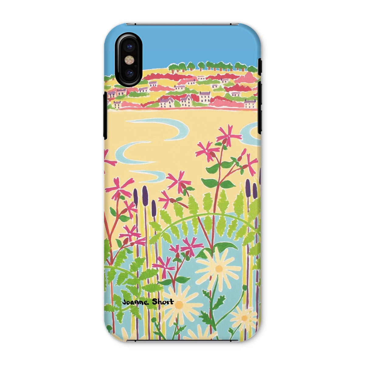 Snap Art Phone Case. Camel Estuary, Rock, Padstow. Artist Joanne Short. Cornwall Art Gallery