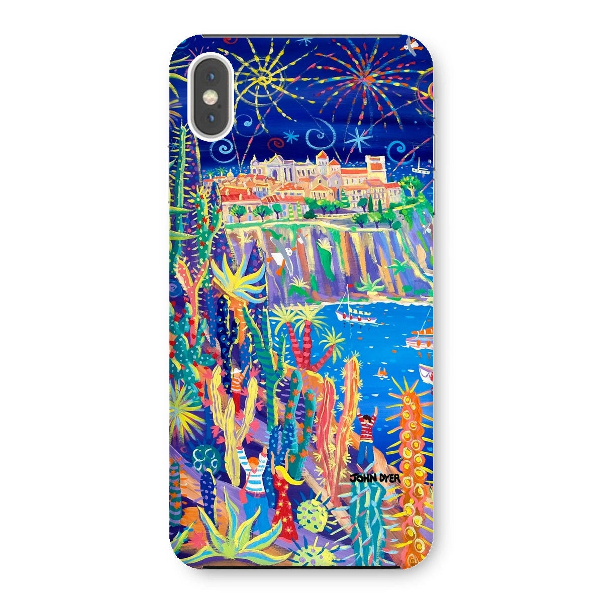 Snap Art Phone Case. Jardin Exotiques, Monaco. Artist John Dyer. Cornwall Art Gallery John Dyer