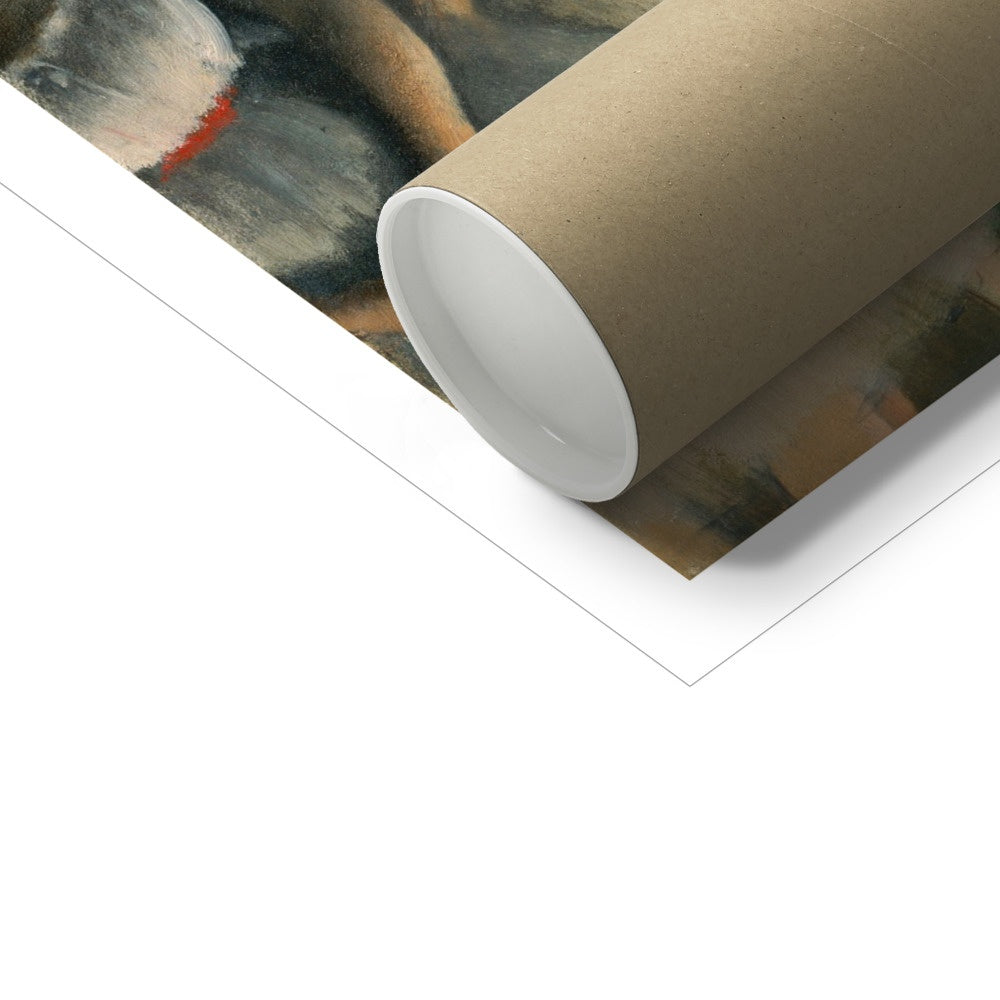 'The Rehearsal of the Ballet Onstage' by Edgar Degas. Ballet Dancer Open Edition Fine Art Print. Historic Art